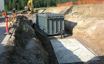 HABA MEGA underground waste system VANTAA FINLAND