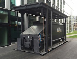 HABA MEGA underground waste system SKYKEY SWITZERLAND