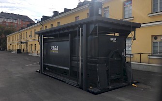 HABA MEGA underground waste system HELSINKI FINLAND